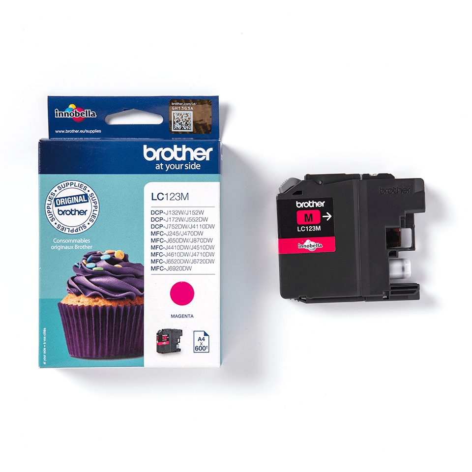 ✓ Brother cartouche encre LC-223M magenta couleur magenta en stock -  123CONSOMMABLES