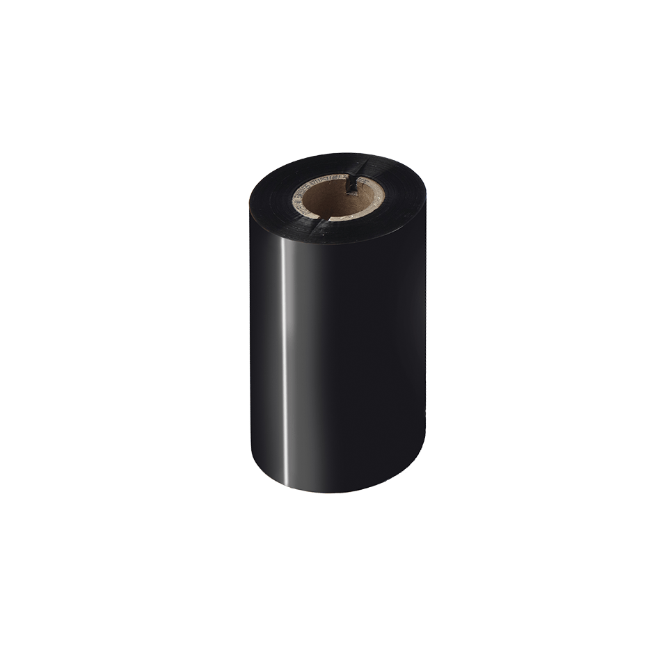 Black thermal transfer ribbon roll