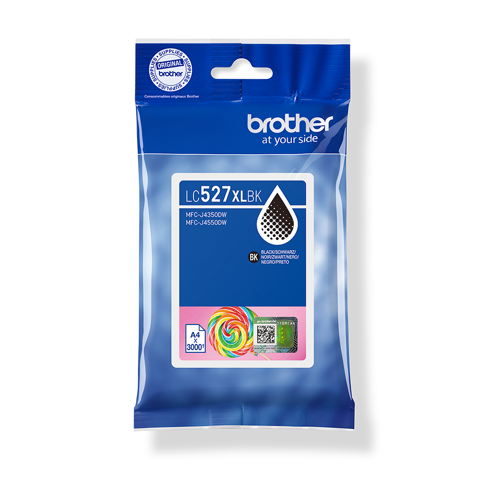 <p>LC527XL black high yield inkjet cartridge packaging</p>