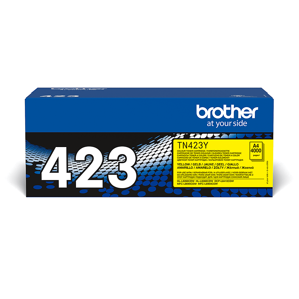 Yellow Yeti TN423 Compatible Toner Cartridges for Brother