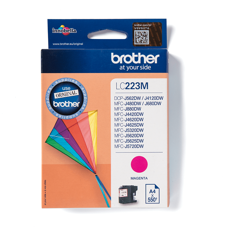 Cartouche d'encre Brother LC223 LC223C Cyan - Toner Services