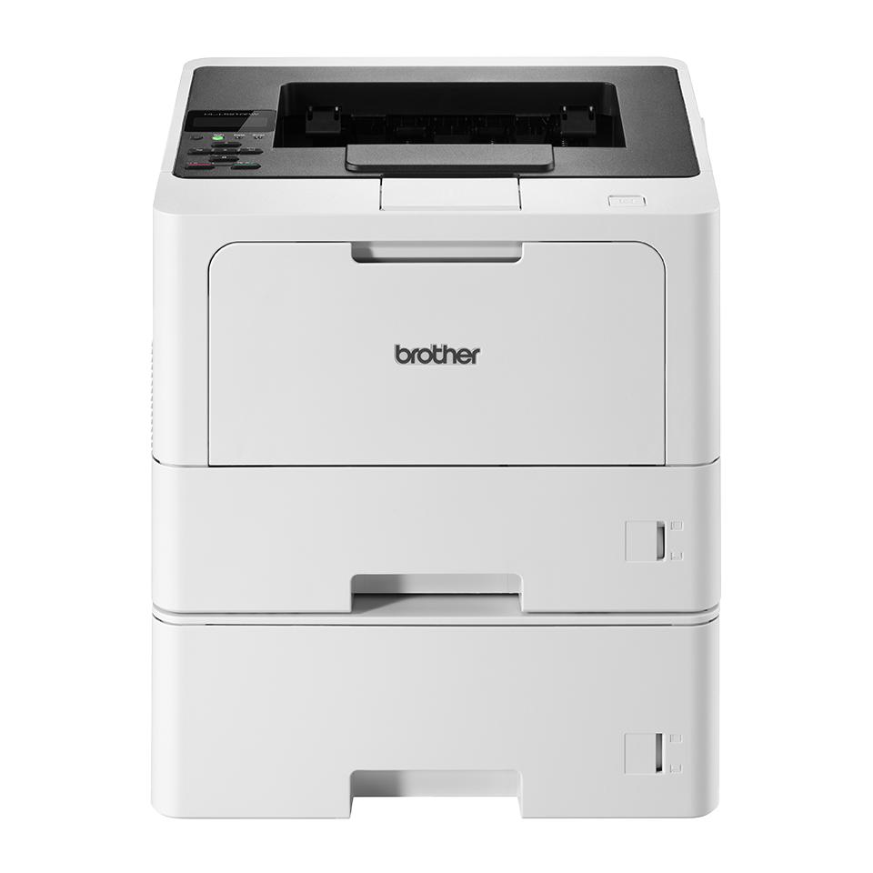 <p>Brother HL-L5210DNT, Ansicht von vorn</p>