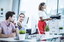 Stampante Multifunzione Brother MFC-L8900CDW A Colori - Laser, WiFi, NFC, Touchscreen 12.6", Per Ufficio - Foto 2