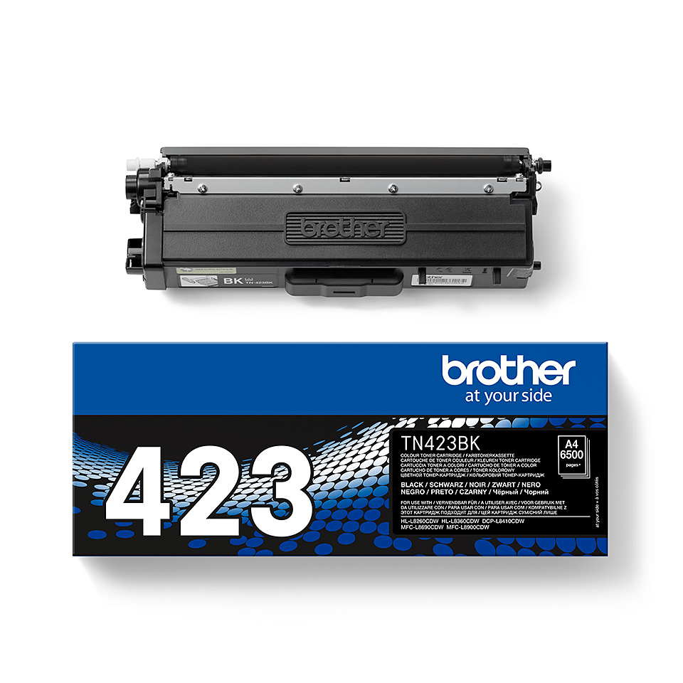 Pack de 4 Cartouches de Toner Compatibles Brother TN423 BK-C-M-Y