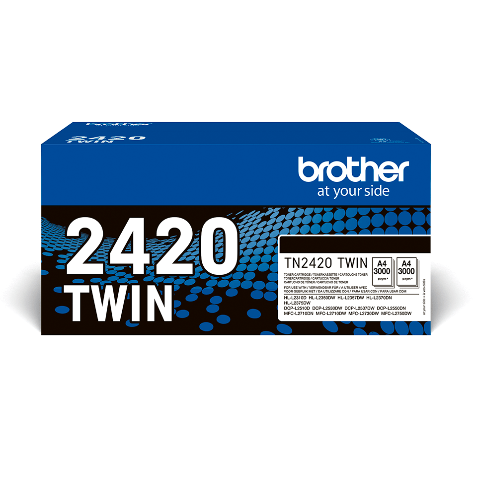 Brother TN2420 - à rendement élevé - noir - originale - cartouche de toner ( TN2420)