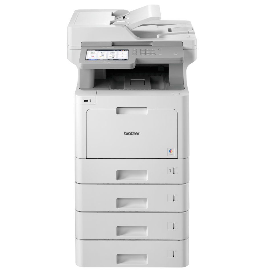 MFC-L9570CDW with tower tray