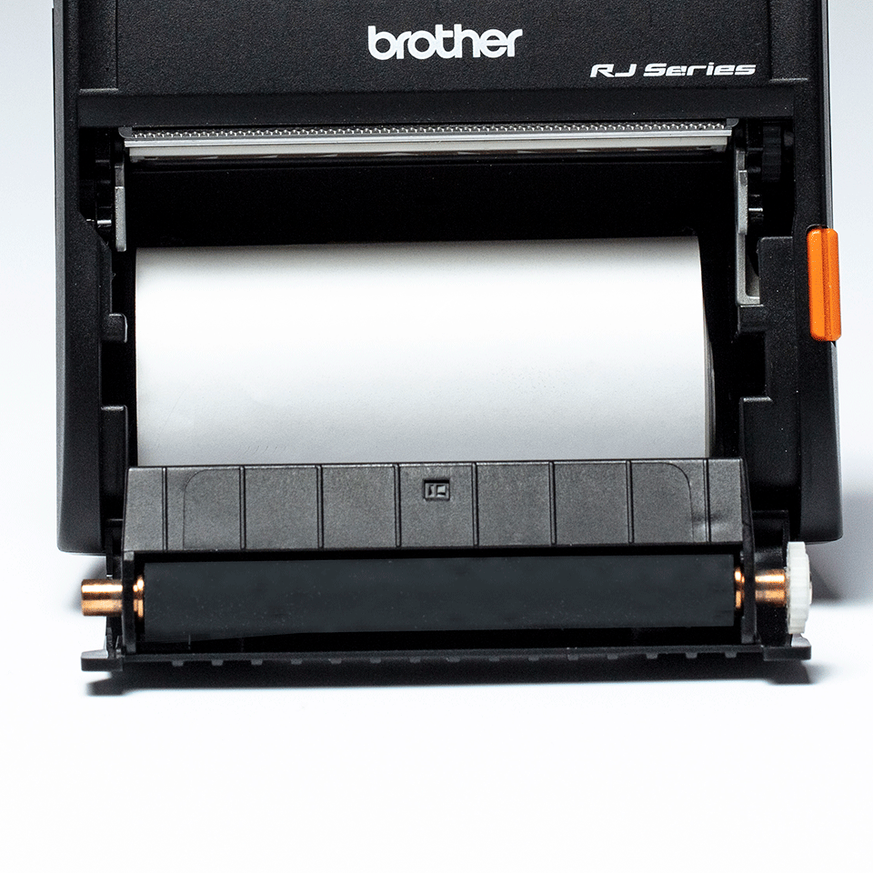 BDE1J000079040 receipt roll inside RJ mobile printer