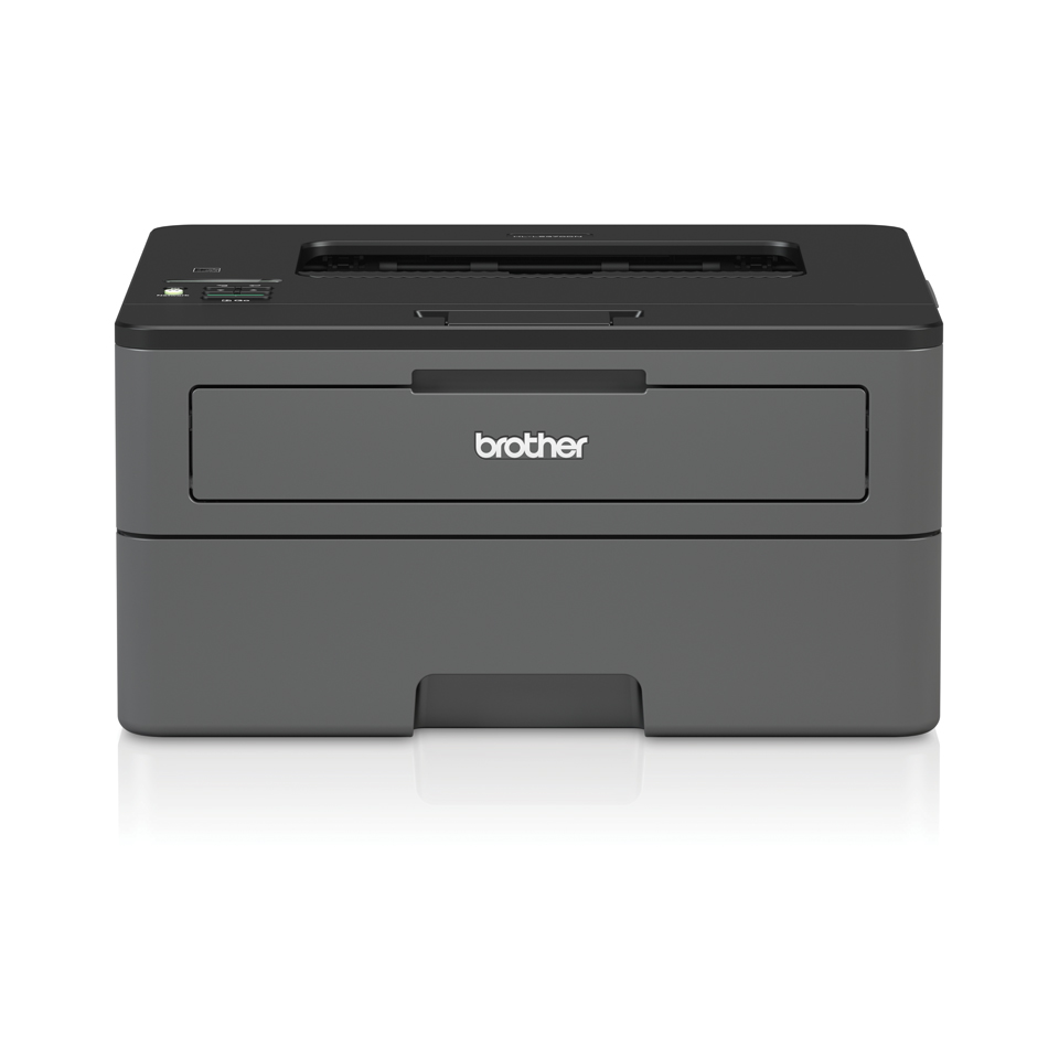 Brother HL-L2372DN mono laser printer facing forward