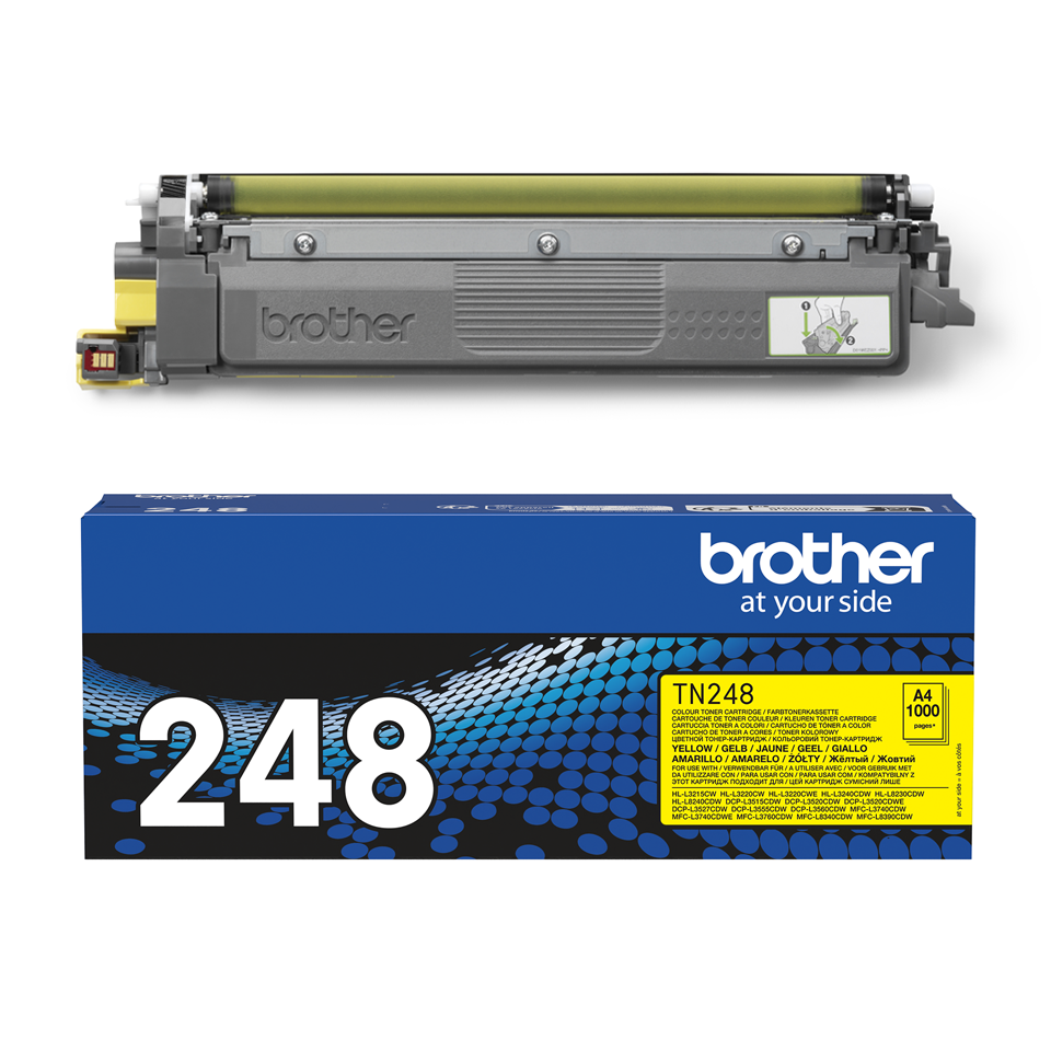 Tóner tn248y amarillo 1.000 paginas