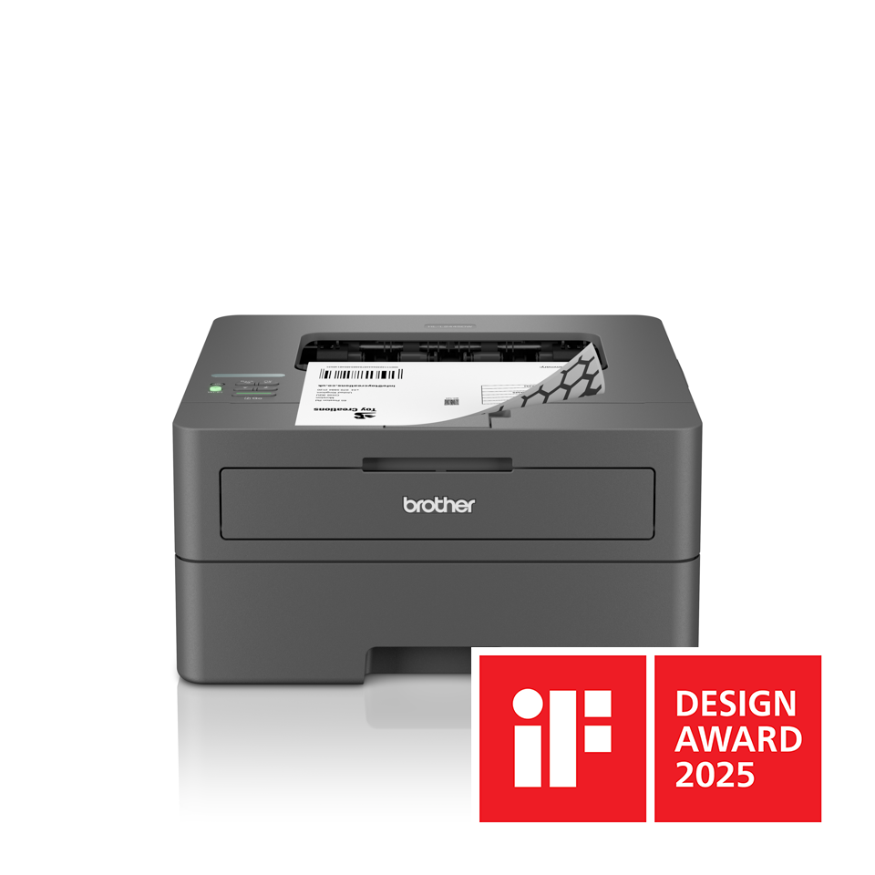 <p>HL-L2445DW met iF Design Award 2025 logo</p>