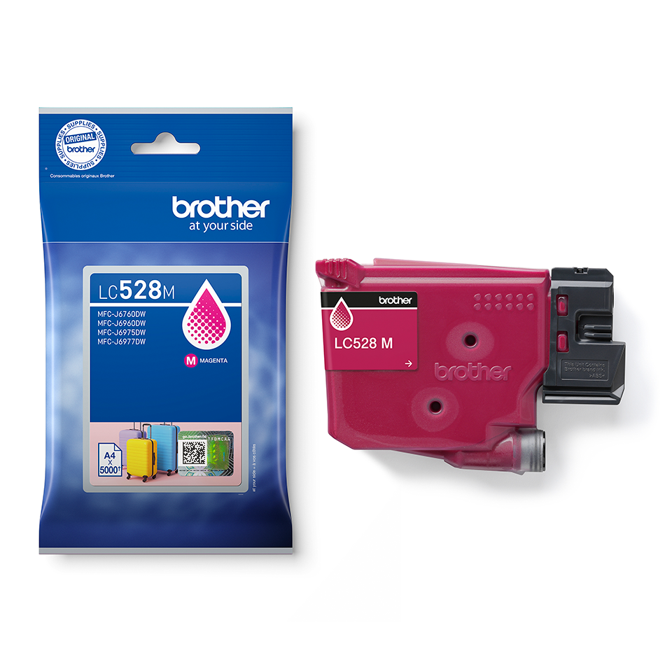 <p>Magenta inkjet cartridge with packaging</p>