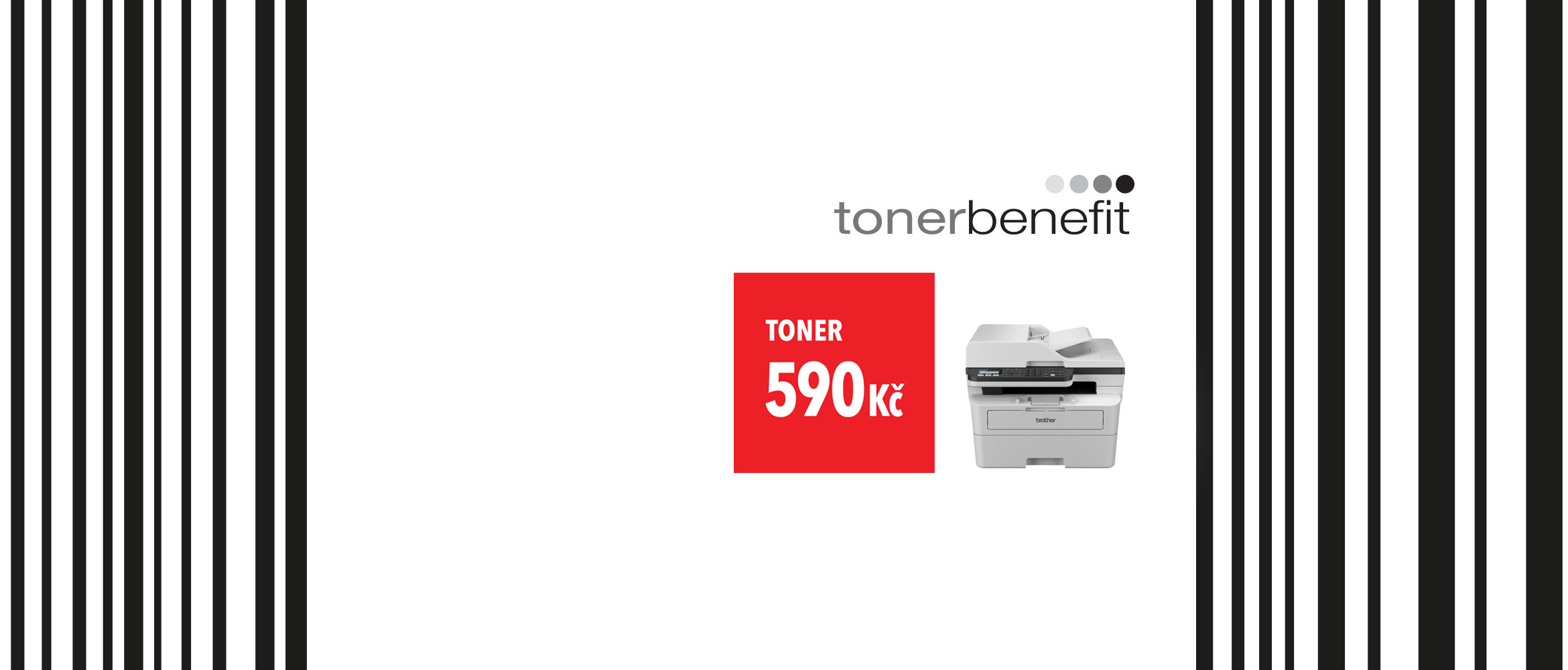 Brother Tonerbenefit MFC-B7810DW s červenou nálepkou a cenou