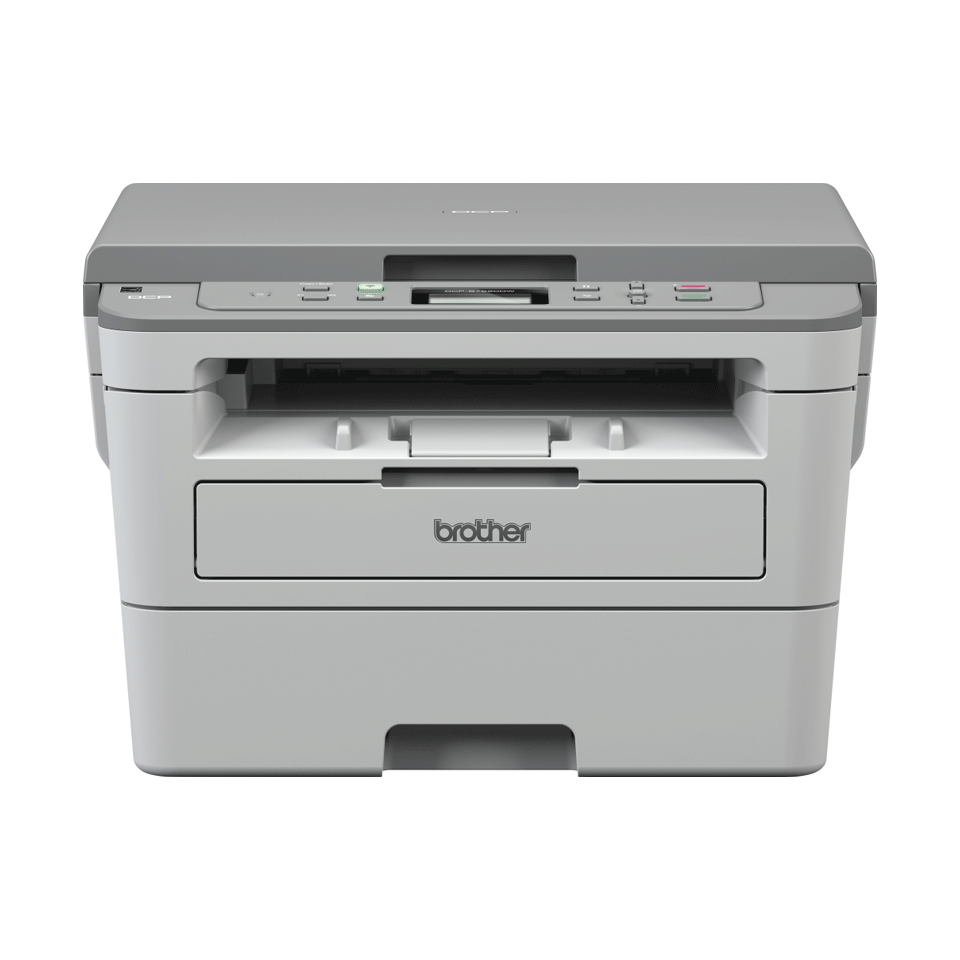 Brother DCP-B7520DW  mono laser 3-in-1 printer facing forward