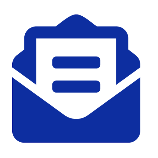 Enveloppe bleue