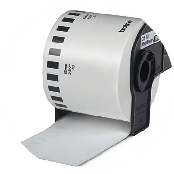Consommable : rouleau DK de Brother pour les imprimantes de bureau QL