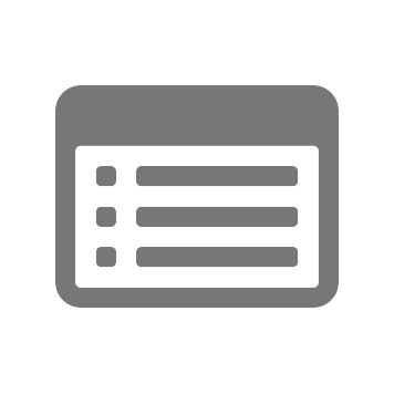 Grey document icon