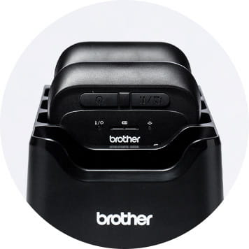 socle de recharge de batteries pour les imprimantes RJ