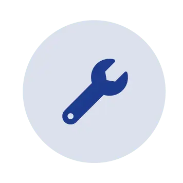 Font awesome wrench icon