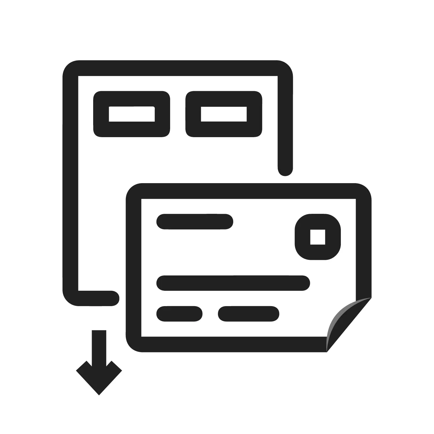 Label template icons