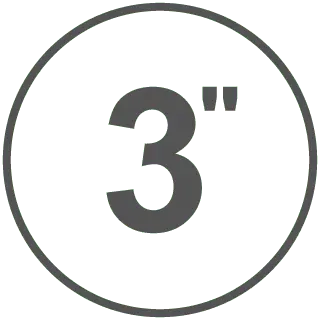 Icono 3 pulgadas