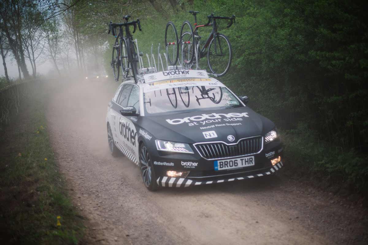 Brother neutral support car carrying bikes