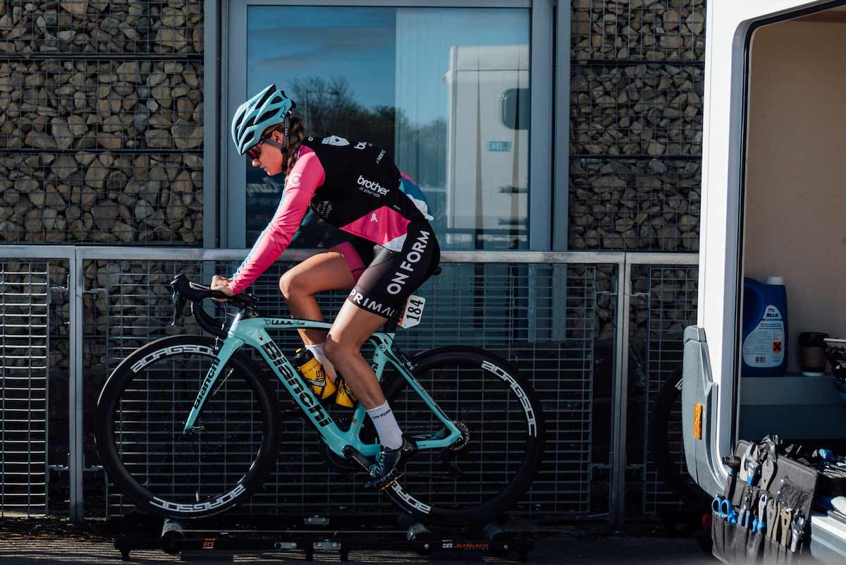 Charmaine Porter from Cycling Team OnForm