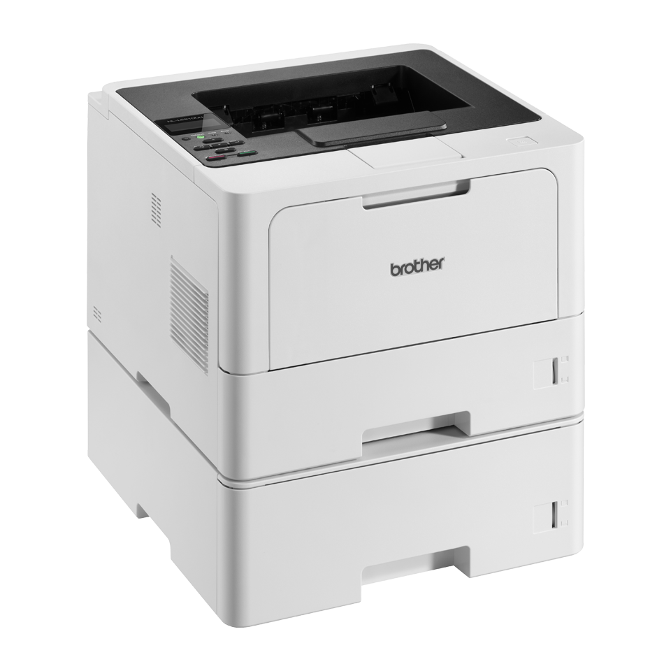 <p>Brother HL-L5210DNT, Ansicht nach rechts gedreht</p>