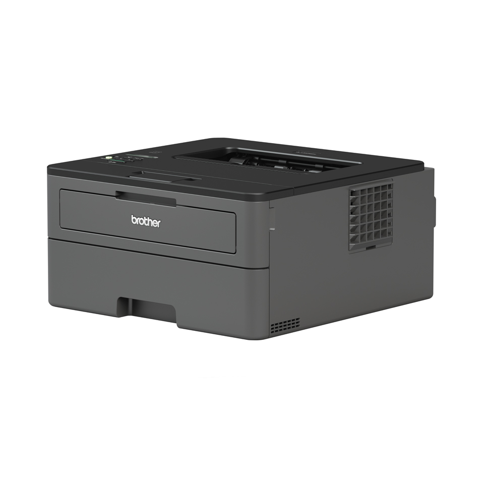 Brother HL-L2372DN mono laser printer facing left