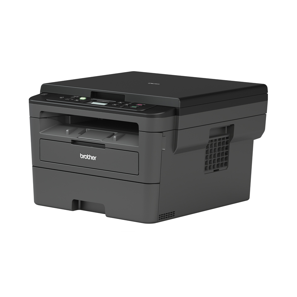 Brother DCP-L2532DW 3-in-1 mono laser printer facing left