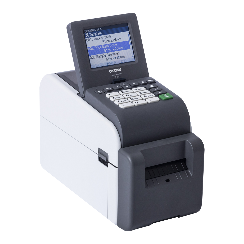 <p>TD2320DSA300 left image with cutter attached and screen on</p>