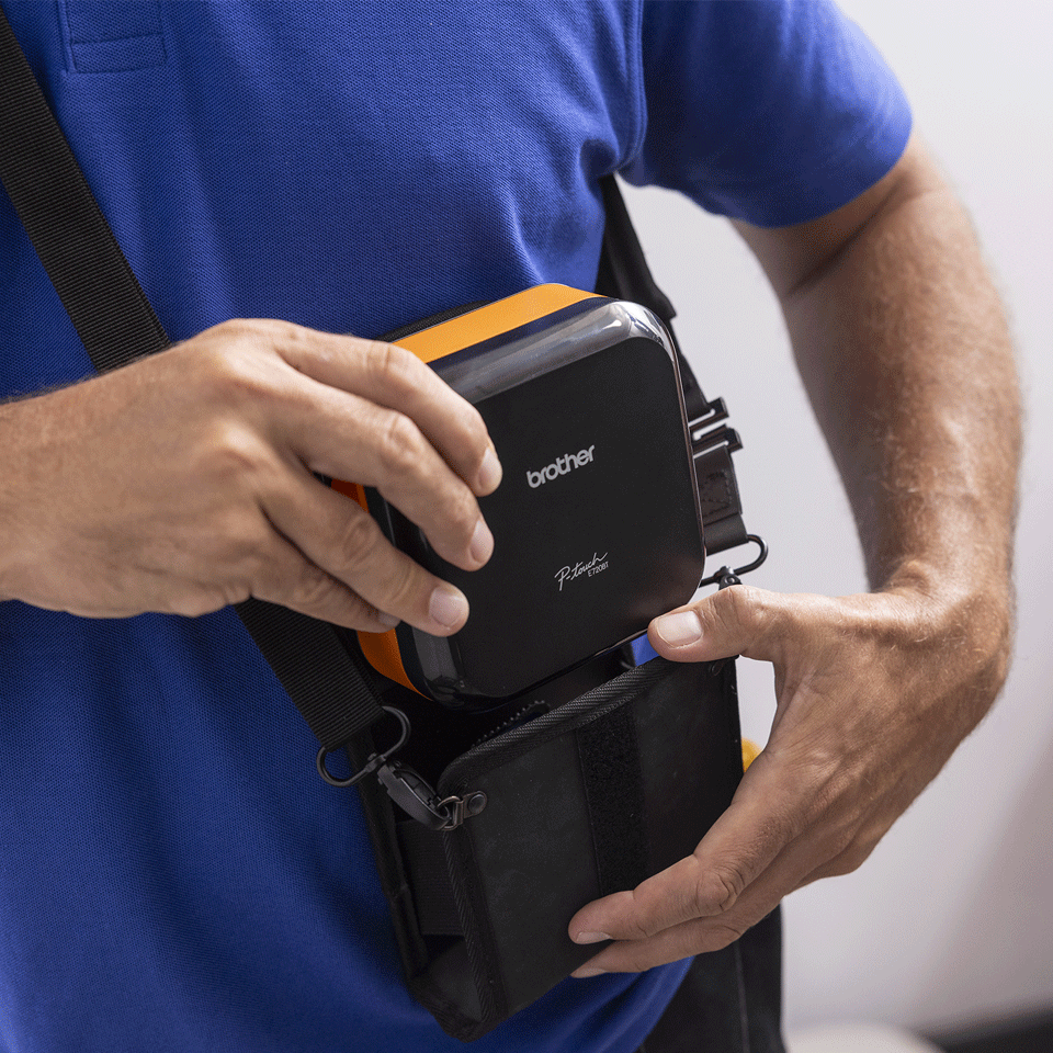 <p>Beskyttende taske med skulderrem til PT-E720BT.</p>