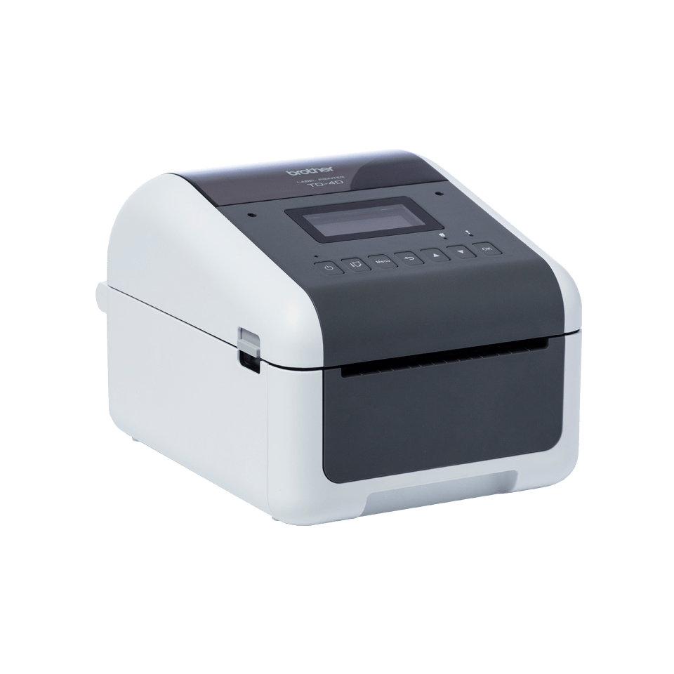 Brother TD-4550DNWB Wireless, Bluetooth desktop label printer right shot