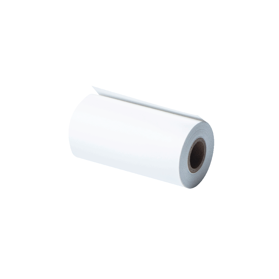 BDE1J000057030 receipt roll with transparent background - left