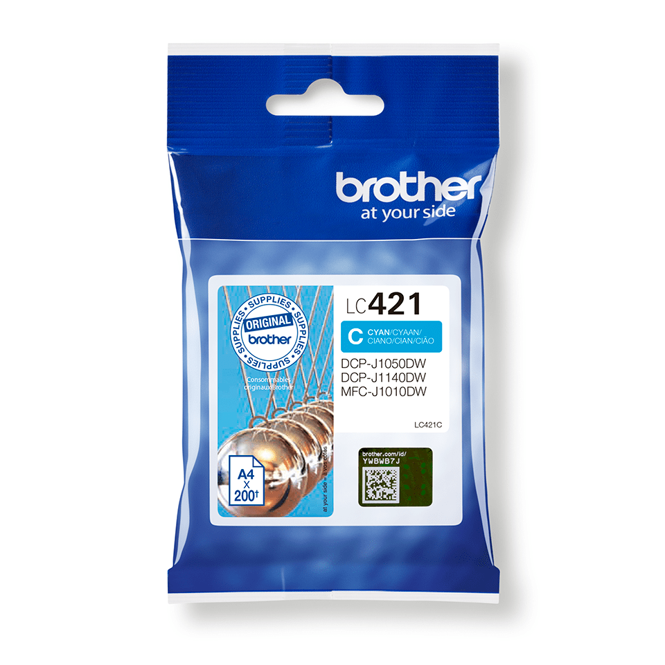 Lc421Xl Lot De 4 Cartouches D'Encre Compatibles Avec Brother Lc 421 Xl  Lc-421Xl Lc-421Val Pour Dcp-J1050Dw Mfc-J1010Dw Dcp-J1[P4] - Cdiscount  Informatique