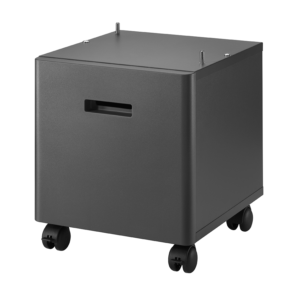 Brother L5000 mono laser dark grey cabinet facing left