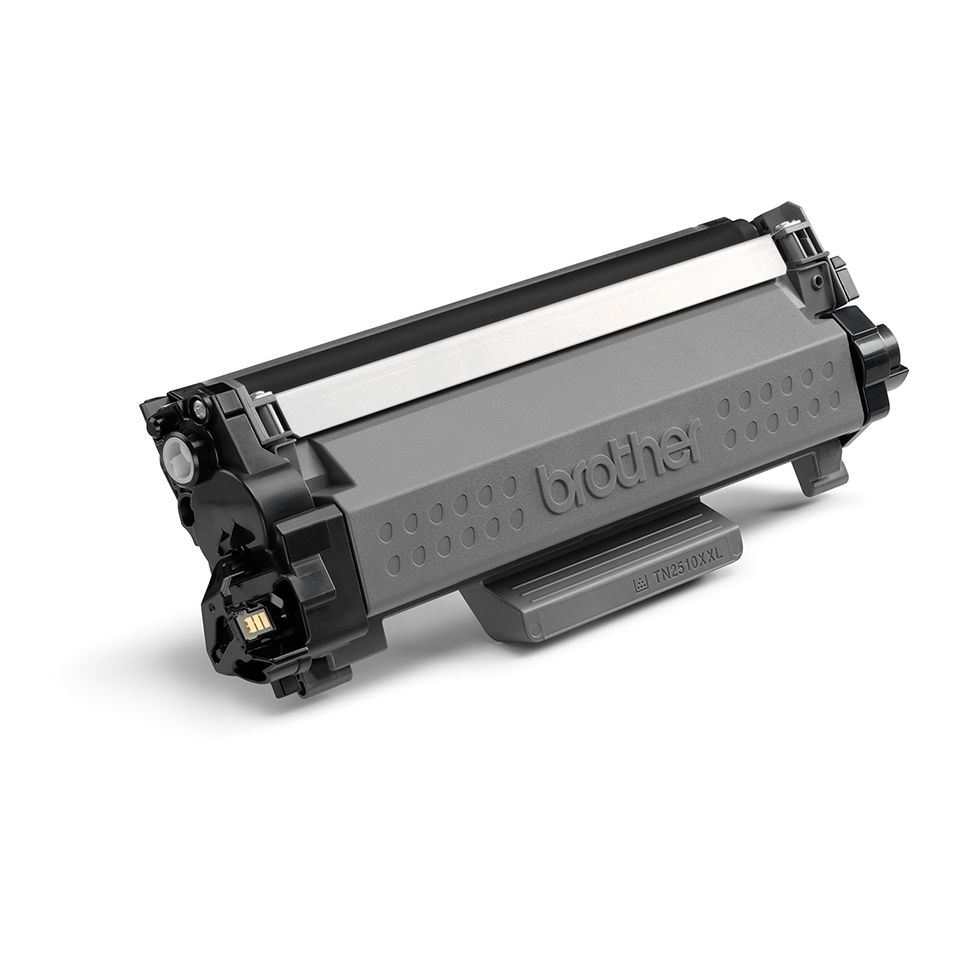 TN2510XXL black toner cartridge facing side