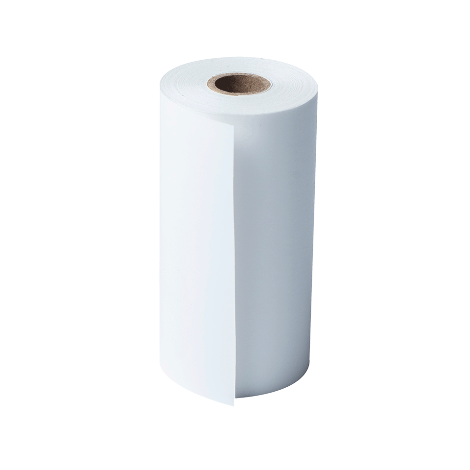 BDE1J000079040 receipt roll with transparent background - front