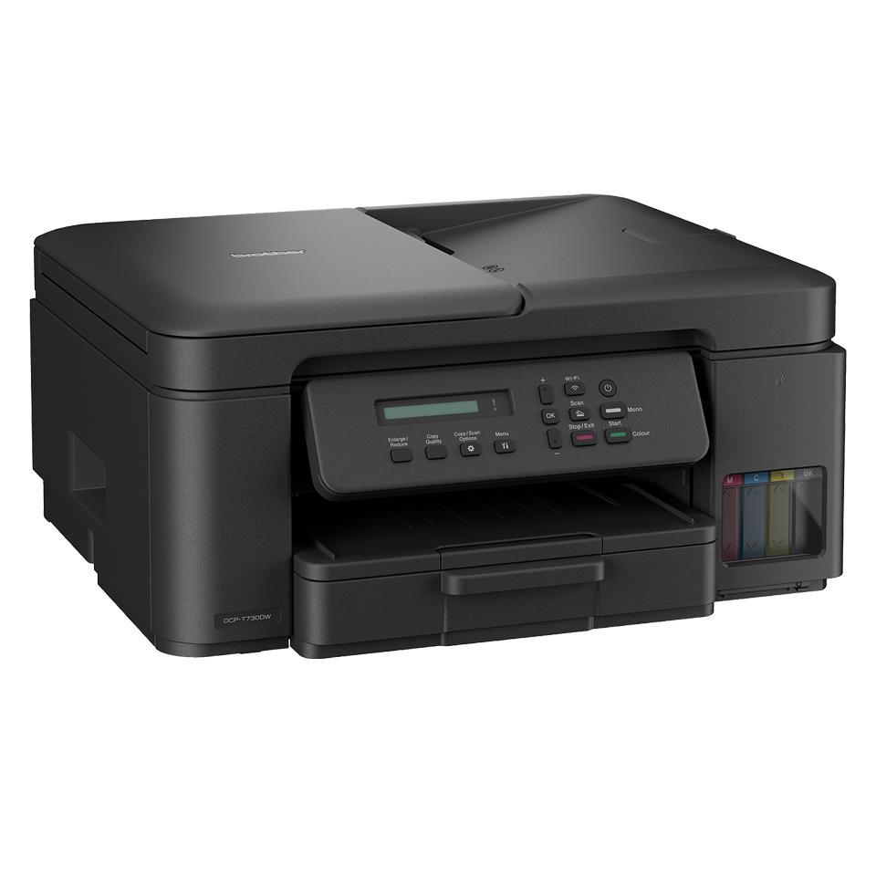 <p>Urządzenie wielofunkcyjne DCP-T735DW z prawej strony</p>