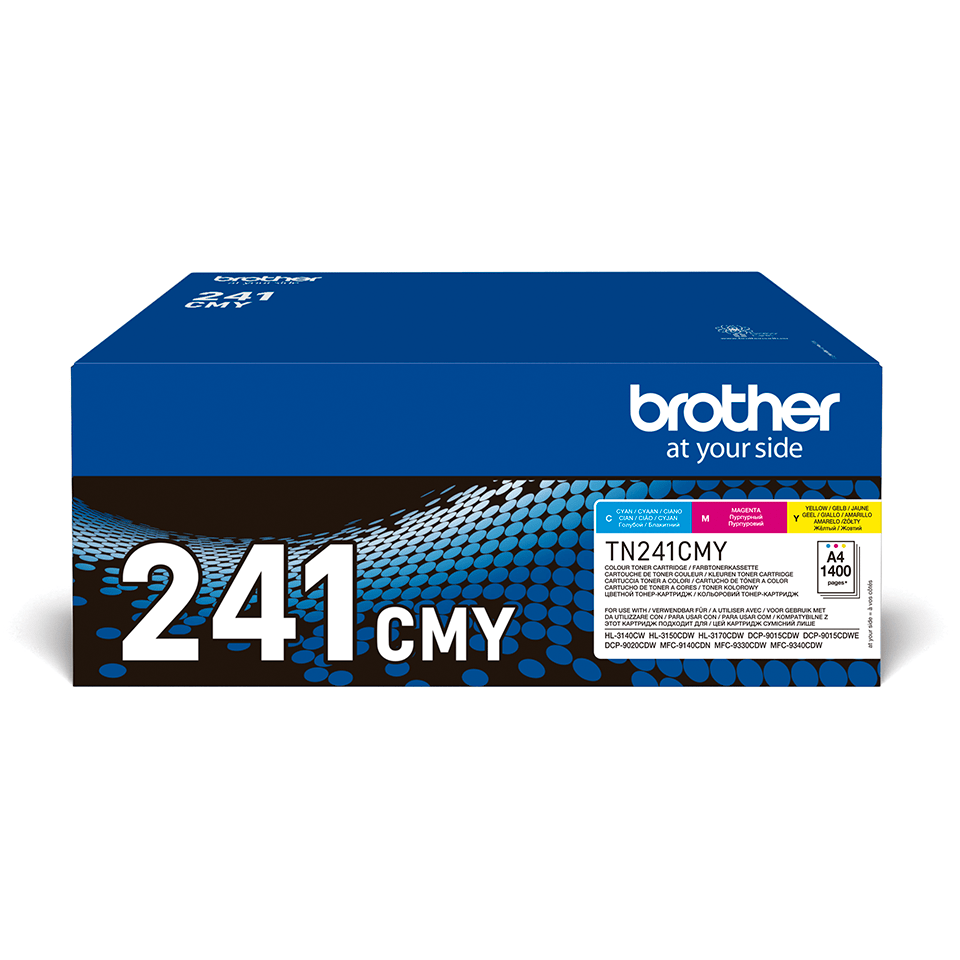 Toner authentique Brother TN-241 - Jaune