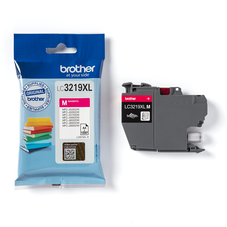 LC3219XLM Brother genuine ink cartridge and pack image