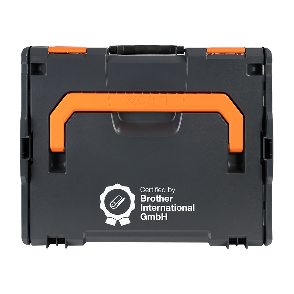 <p>Brother L-BOXX 136, Ansicht von vorn</p>