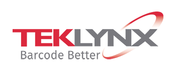 Teklynx logo in red and grey