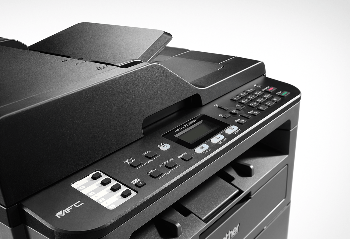 multifunction laser printer left angle