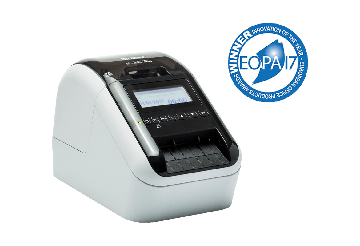 Brother QL-800 Label Printer Series wins European Office Awards 2017