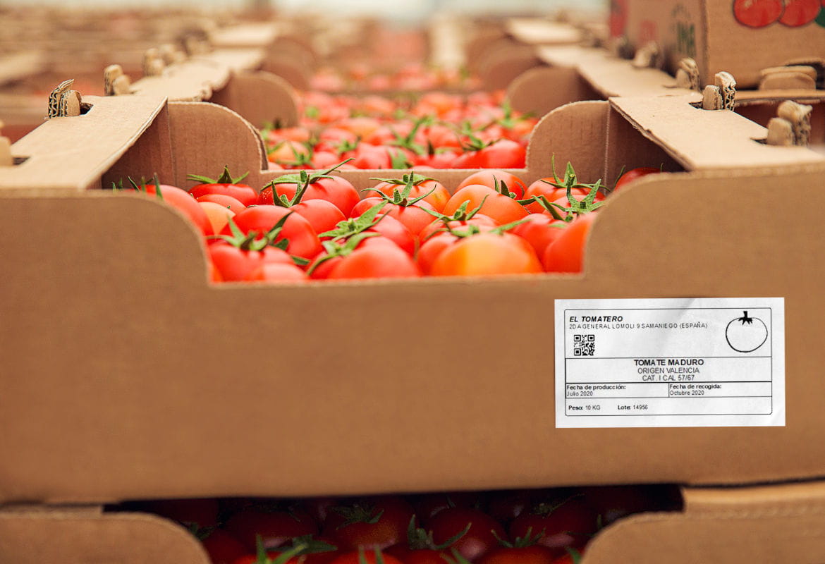 Soluciones de etiquetado Brother para el Sector hortofrutícola