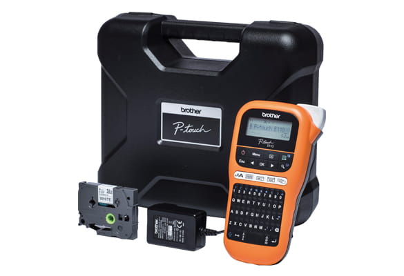 PT-E110VP label printer value pack