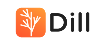 Dill logo on a transparent background