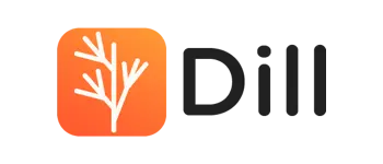 Dill logo on a transparent background