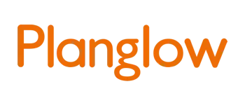 Planglow logo on a transparent background