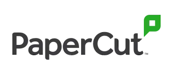 PaperCut logo with transparent background